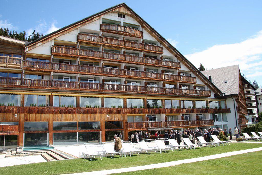 Apartment 24 Hotel Etrier Pool & Spa Crans-Montana Eksteriør billede