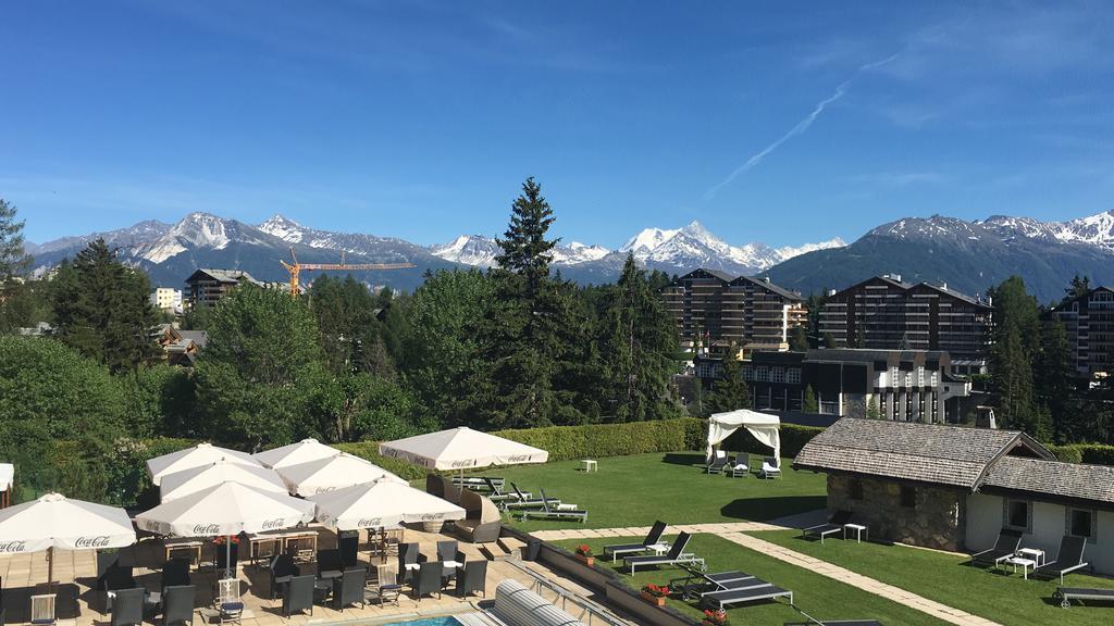 Apartment 24 Hotel Etrier Pool & Spa Crans-Montana Eksteriør billede